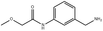 Acetamide, N-[3-(aminomethyl)phenyl]-2-methoxy- Structure