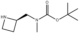 tert-butyl ((R)-azetidin-2-yl)methylmethylcarbamate Structure