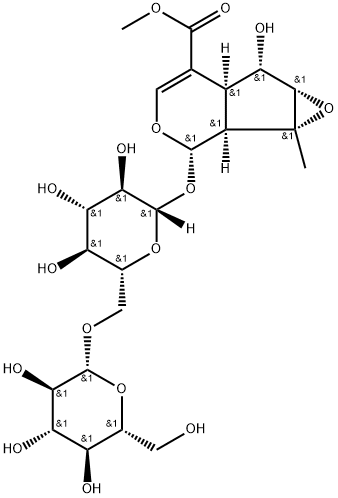 6'-O-β-D-Glucopyranosyl phlorigidoside C Structure