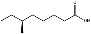 Octanoic acid, 6-methyl-, (6S)- Structure