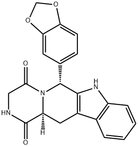 N-DesMethylent-타다라필 구조식 이미지