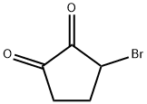 1,2-Cyclopentanedione, 3-bromo- 구조식 이미지