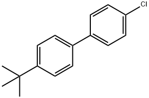 1,1'-Biphenyl, 4-chloro-4'-(1,1-dimethylethyl)- Structure
