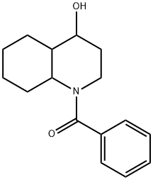 1-benzoyldecahydroquinolin-4-ol Structure