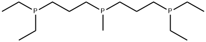 Bis(3-(diethylphosphino)propyl)methylphosphine Structure