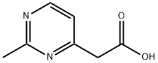 4-Pyrimidineacetic acid, 2-methyl- Structure