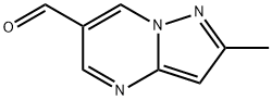 2-methylpyrazolo[1,5-a]pyrimidine-6-carbaldehyde 구조식 이미지