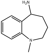 1H-1-Benzazepin-5-amine, 2,3,4,5-tetrahydro-1-methyl- Structure