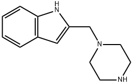 2-[(piperazin-1-yl)methyl]-1H-indole Structure