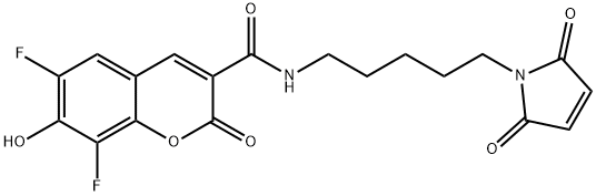 Pacific Blue C5-Maleimide 구조식 이미지