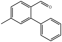 [1,1'-Biphenyl]-2-carboxaldehyde, 5-methyl- Structure