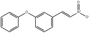 Benzene, 1-[(1E)-2-nitroethenyl]-3-phenoxy- Structure