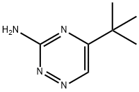 5-tert-butyl-1,2,4-triazin-3-amine Structure