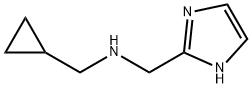 1H-Imidazole-2-methanamine, N-(cyclopropylmethyl)- 구조식 이미지