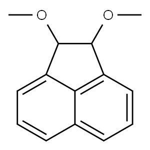 Acenaphthylene, 1,2-dihydro-1,2-dimethoxy- Structure