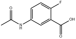 5-Acetamido-2-fluorobenzoic acid Structure