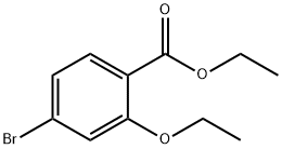 Benzoic acid, 4-bromo-2-ethoxy-, ethyl ester 구조식 이미지