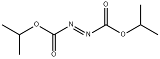 1,2-Diazenedicarboxylic acid, 1,2-bis(1-methylethyl) ester, (1E)- Structure