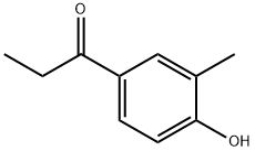 1-(4-Hydroxy-3-methylphenyl)-1-propanone Structure