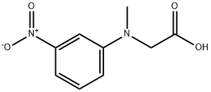 Glycine, N-methyl-N-(3-nitrophenyl)- 구조식 이미지