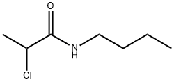 Propanamide, N-butyl-2-chloro- 구조식 이미지