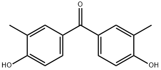 Bis(4-hydroxy-3-methylphenyl)methanone Structure