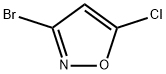 Isoxazole, 3-bromo-5-chloro- Structure