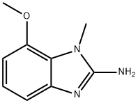 1H-Benzimidazol-2-amine, 7-methoxy-1-methyl- Structure