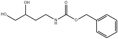 [(rac)-3,4-dihydroxy-butyl]-carbamic acid benzyl ester Structure