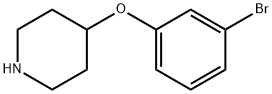 Piperidine, 4-(3-bromophenoxy)- Structure