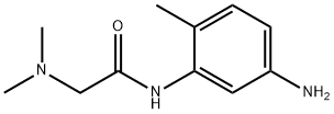 N~1~-(5-amino-2-methylphenyl)-N~2~,N~2~-dimethylglycinamide(SALTDATA: FREE) Structure