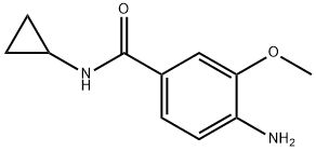 4-Amino-N-cyclopropyl-3-methoxybenzamide Structure