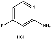 4-Fluoropyridin-2-amine hydrochloride 구조식 이미지