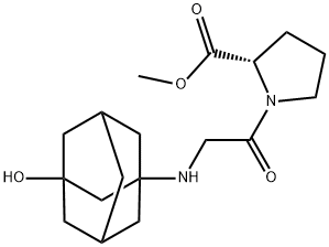 Vildagliptin Carboxylic Acid Methyl Ester Structure
