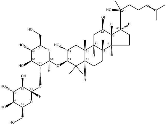 Gypenoside L 구조식 이미지