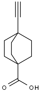 4-ethynylbicyclo[2.2.2]octane-1-carboxylic acid Structure