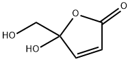 2(5H)-Furanone, 5-hydroxy-5-(hydroxymethyl)- 구조식 이미지
