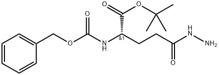 Z-L-Glutamic acid γ-tert·butyl ester γ-hydrazid 구조식 이미지