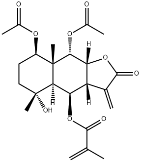 6-O-Methacryloyltrilobolide 구조식 이미지