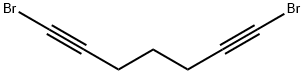 1,6-Heptadiyne, 1,7-dibromo- Structure