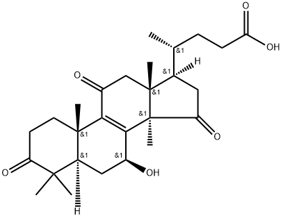 Lucidenic acid A Structure