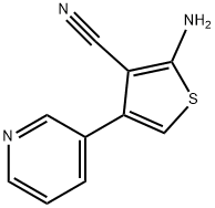 2-Amino-4-(pyridin-3-yl)thiophene-3-carbonitrile 구조식 이미지
