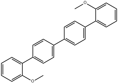 1,1':4',1'':4'',1'''-Quaterphenyl, 2,2'''-dimethoxy- Structure