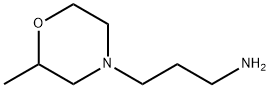 4-Morpholinepropanamine,2-methyl- Structure