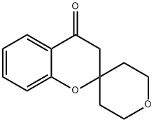 Spiro[2H-1-benzopyran-2,4'-[4H]pyran]-4(3H)-one, 2',3',5',6'-tetrahydro- 구조식 이미지
