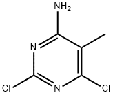 4-Pyrimidinamine, 2,6-dichloro-5-methyl- 구조식 이미지