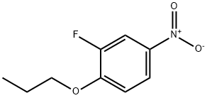 Benzene, 2-fluoro-4-nitro-1-propoxy- Structure