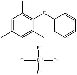 Iodonium, phenyl(2,4,6-trimethylphenyl)-, tetrafluoroborate(1-) (1:1) Structure