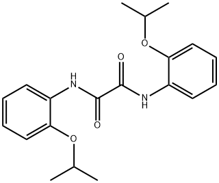 N1,?N2-?bis[2-?(1-?methylethoxy)?phenyl]?- Ethanediamide Structure