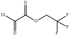 2,2,2-trifluoroethyl 2-chloro-2-oxoacetate 구조식 이미지